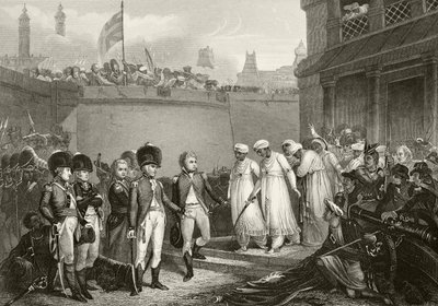 Resa dei due figli di Tippoo Sultan durante l